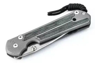 Складной нож Chris Reeve Sebenza Insingo LIS Micarta с клинком из стали CPM-S35VN, рукоять титан