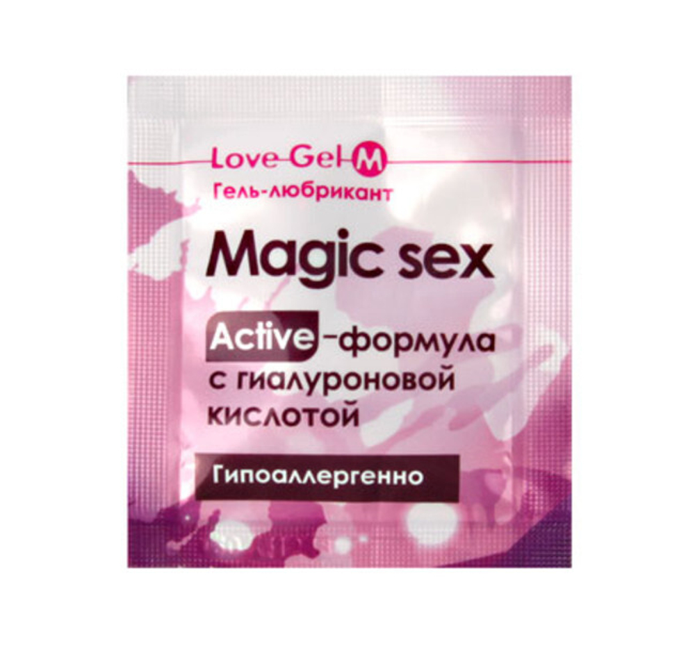 Гель лубрикант на водной основе "Lovegel M" Magic, 4 г (в упаковке 5 шт)