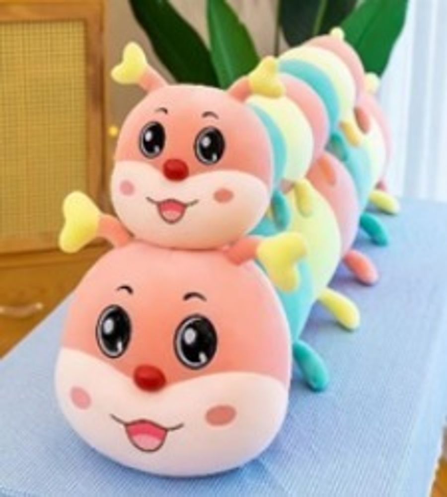 Мягкая игрушка «Добрая гусеница» 65см, в ассортименте