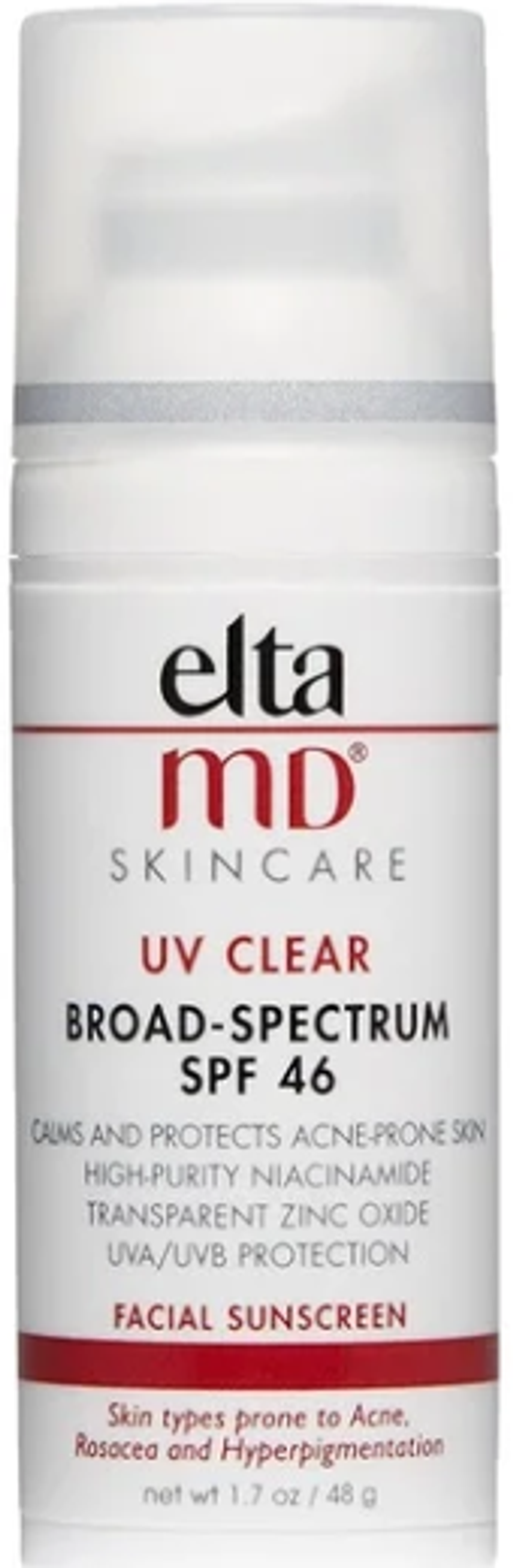 elta MD UV Clear Broad-Spectrum Tinted солнцезащитное cредство с оттенком SPF46 48г