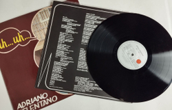 Винтажная виниловая пластинка LP Adriano Celentano Адриано Челентано Uh Uh (Germany 1982)