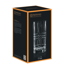 SQUARE - Ваза 23 см хрустальное стекло (vase)