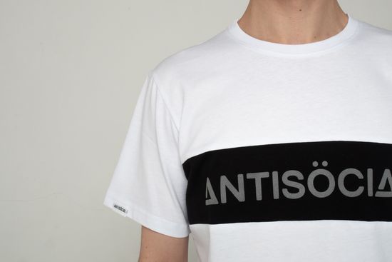 Футболка Antisocial Classic White (белый)