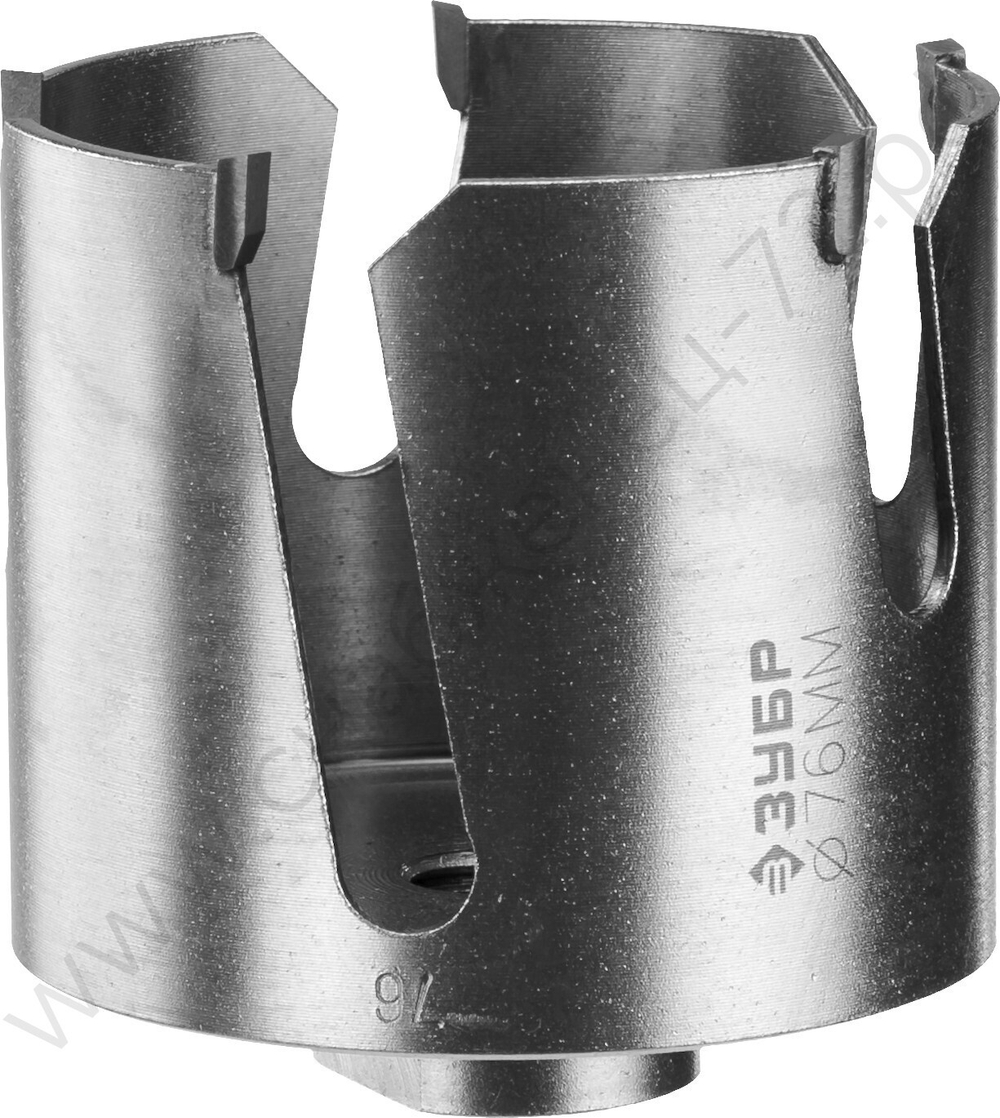 ЗУБР ПРОУНИВЕРСАЛ 76 мм, Коронка с твердосплавными резцами, Профессионал (29514-76)