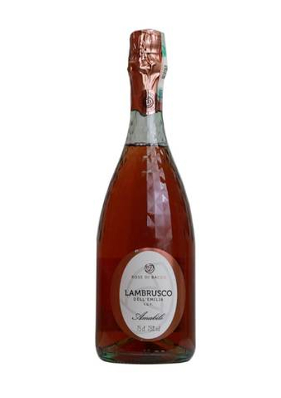 Вино игристое Lambrusco Rose Di Bacco Rosato 7.5%