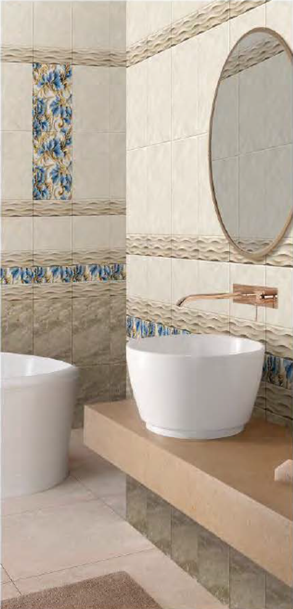 Панель ПВХ фотопечать 152 Фиджи Бежевый 2700х250 мм