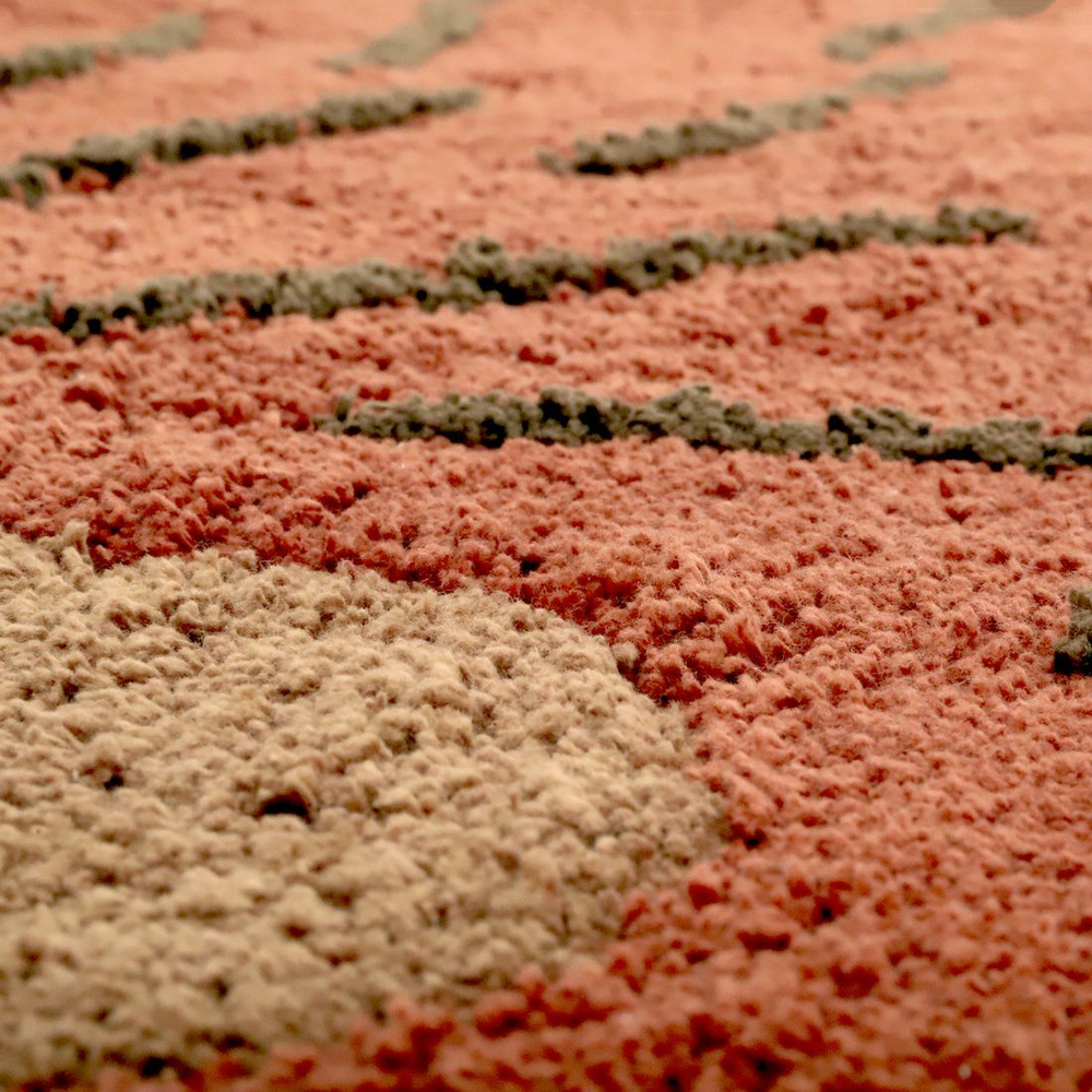 Стираемый коврик Nattiot Ollen (80 Х 120 см), хлопок, коричневый