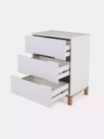 Комод RANT "INDY" 64см 3 ящ. (арт.98) Cloud White