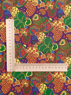 Ткань бязь плательная, рис. "Сердечки", ширина 150 см, арт. 2078