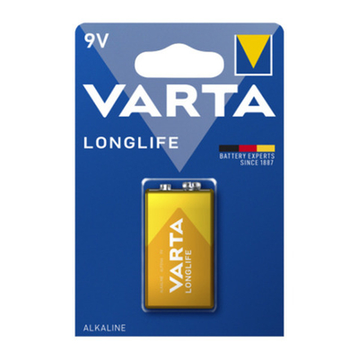 Элемент питания VARTA LONGLIFE 9V BL1 4122