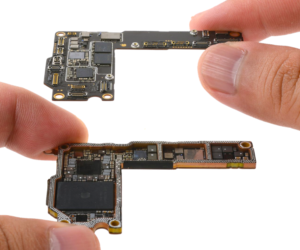 Ремонт материнской платы на iPhone 16 Plus