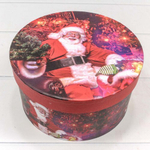 Коробка 21 х 11.5 см Набор 3 шт "Санта" (Красный)