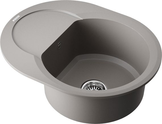 Кухонная мойка OMOIKIRI Sakaime 60E-GR Tetogranit/leningrad grey