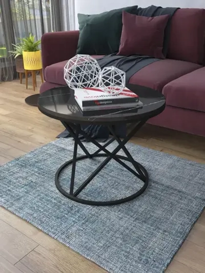 Журнальный стол Звёздный - ЧЧГ - МДФ в ПВХ