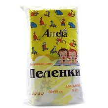 Пеленки детские Амелия 60х90 см , 5 шт