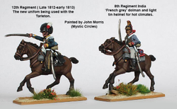 BH90 Napoleonic British Light  Dragoons 1808-15