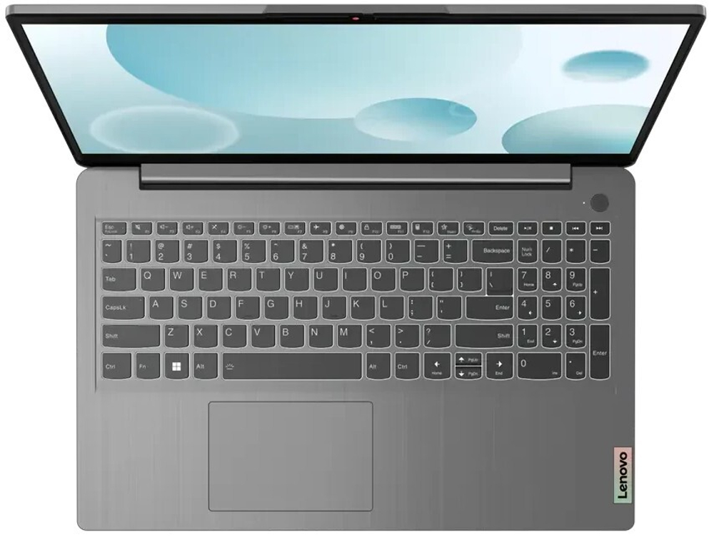 Ноутбук  Lenovo IdeaPad 3 15IAU7 15.6 ", Core i3, 4 Гб RAM, 256 Гб SSD, UHD Graphics, Серый