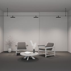 Трековый магнитный светодиодный светильник Maytoni Flexity   TR203-1-10W3K-S-B