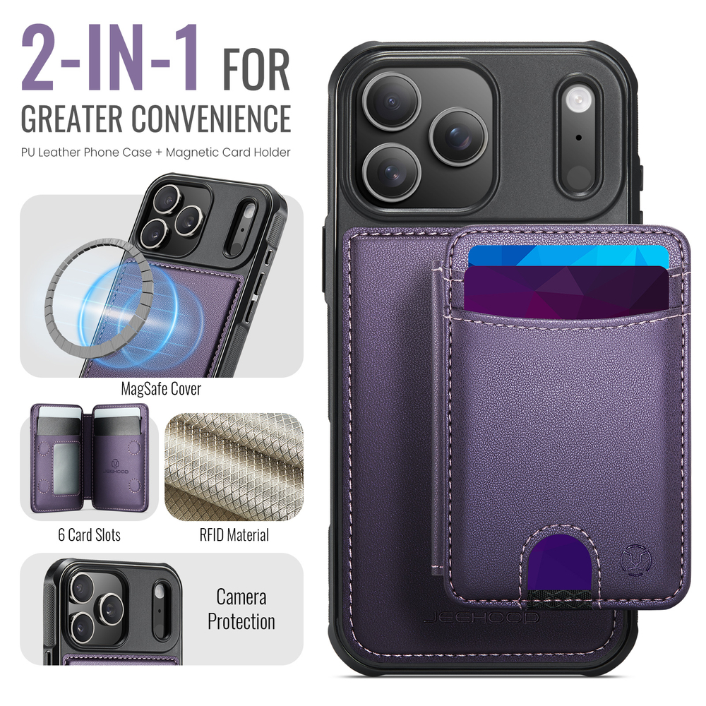 Чехол CaseMe Cardholder 2 in 1 iPhone 17 Pro Max