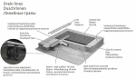 Дренажный канал Radaway Basic 850