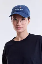 Кепка Гербарий Ромашка темно-синяя