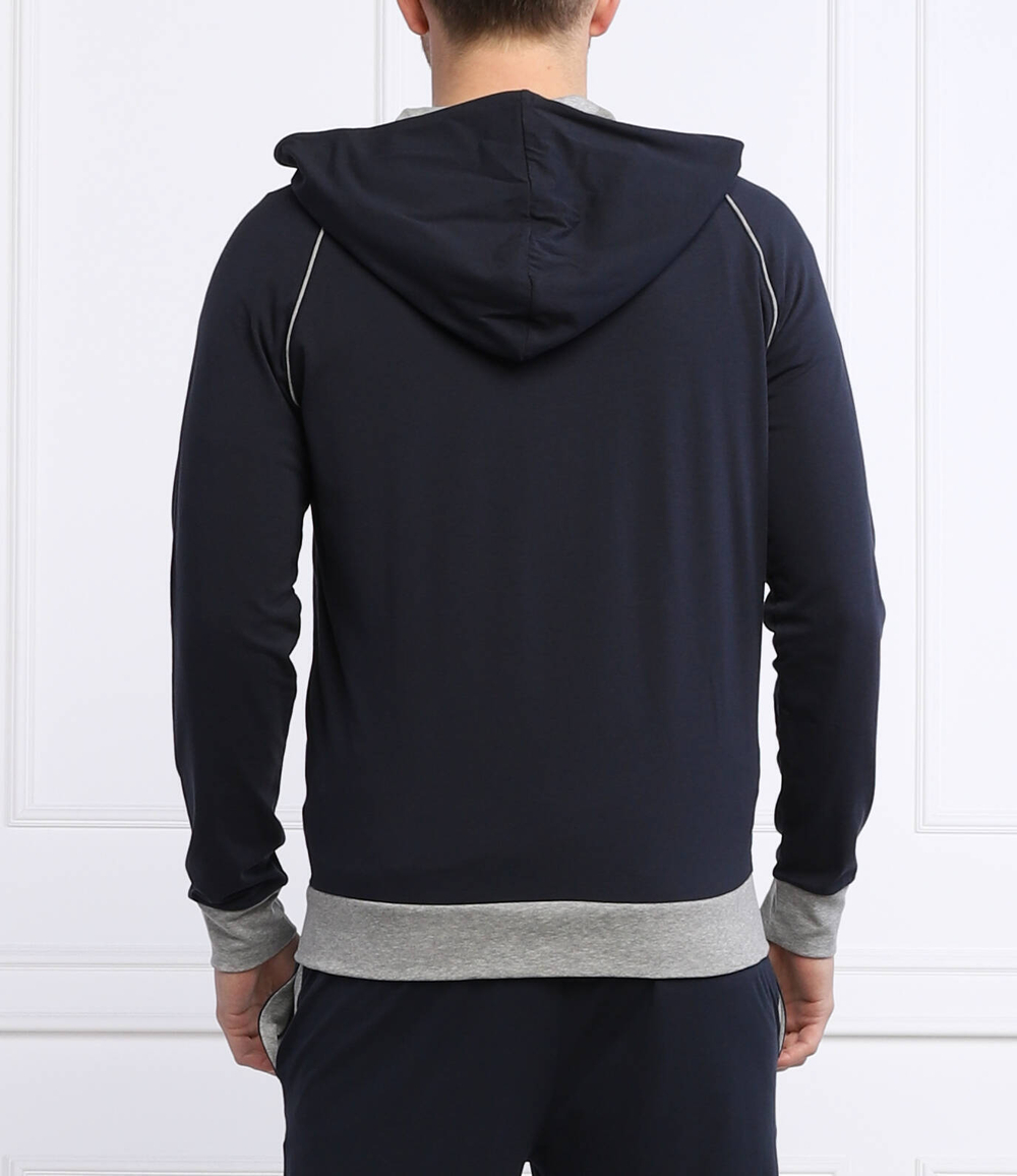 Худи Mix&Match Jacket H BOSS BLACK - темно-синий(50469540)