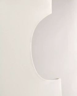 ZARA HOME КУПАЛЬНИК С АСИММЕТРИЧНЫМ ВЫРЕЗОМ, ЭКРЮ