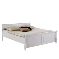 Кровать Мальта без ящиков 160x200 (белый воск)