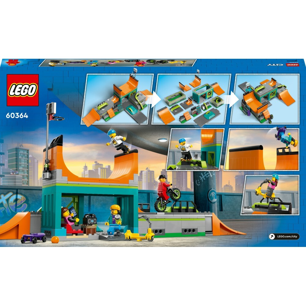 LEGO City — Уличный скейтпарк 60364 / артикул   60364  / GTIN 5702017415642