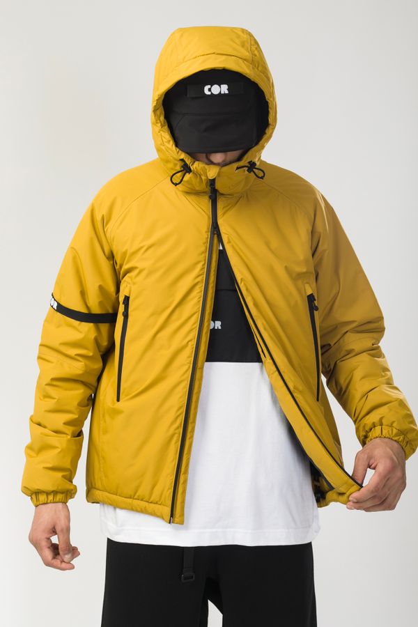 Куртка зимняя Nib 4 Горчичная - фото 2