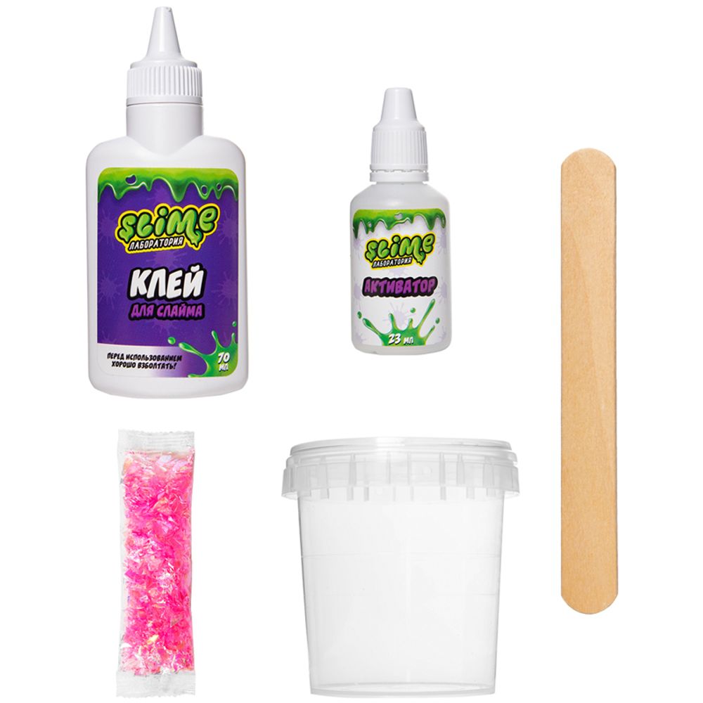 Набор для создания слайма Slime "Slime лаборатория. Clear"