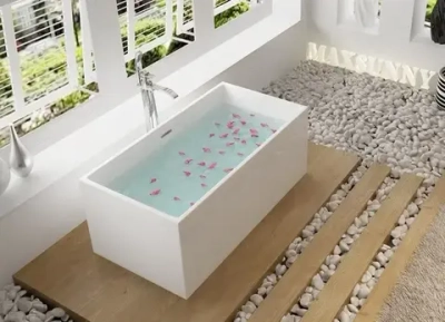 Акриловая ванна отдельностоящая Golden Frog 1500x750x580 GF-745