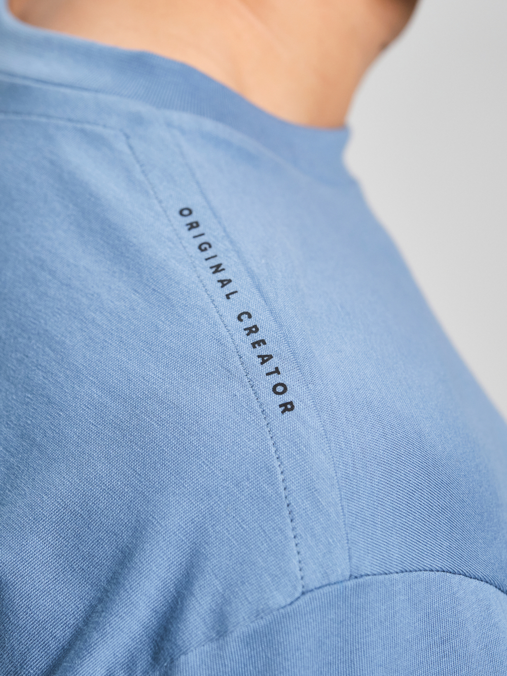 Футболка мужская ORIGINAL CREATOR OC. T-SHIRT, Светло-синий