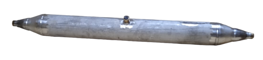 Ресивер 24846.00.100 (15 литров) - Емкость сварная из нержавеющей стали 12Х18Н10Т, объемом 16,5 литра, рабочее давление до 5 МПа, три выхода G3/4"