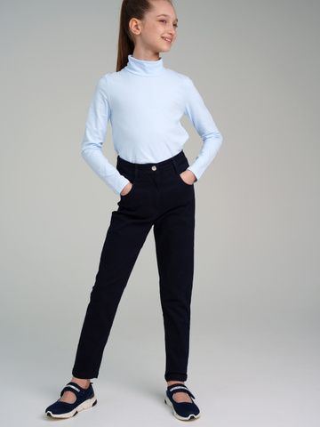 22327126 Брюки для девочек (regular fit), Темно-синий