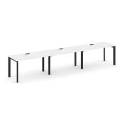 Style Project Рабочая станция односторонняя SN-59P.ORS-051 Белый/Металл Черный/Черный Заглушка 2940*