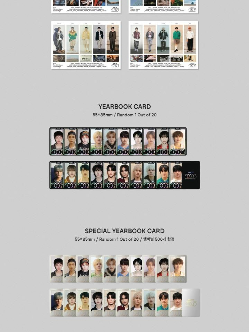 Альбом NCT - Golden Age 4th Album ARCHIVING Version