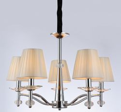 Подвесная люстра ILLUMICO  IL1151-5PPA-29 CR Romei