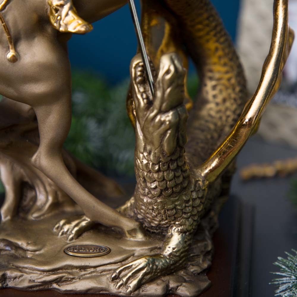 Статуэтка Георгий Победоносец Бронза