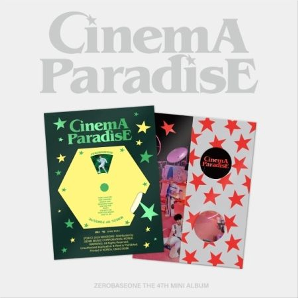 Альбом ZEROBASEONE - CINEMA PARADISE 4th Mini Album RANDOM Version