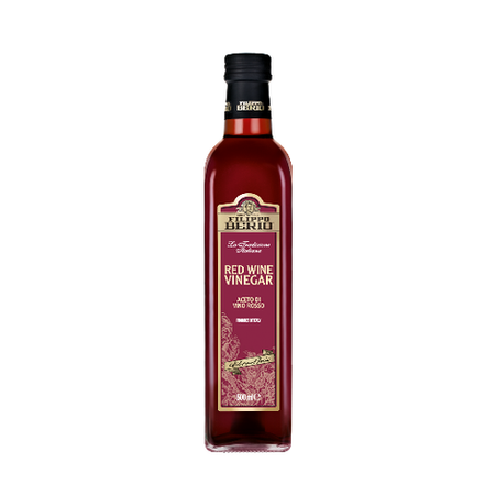 Filippo Berio уксус винный красный, 500 мл