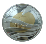 Новая Зеландия 1 доллар 2006 Золотая лихорадка Добыча золота СЕРЕБРО