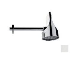 Bossini Apice душ верхний, поворотный, настенный держатель Ø100 мм, цвет белый матовый