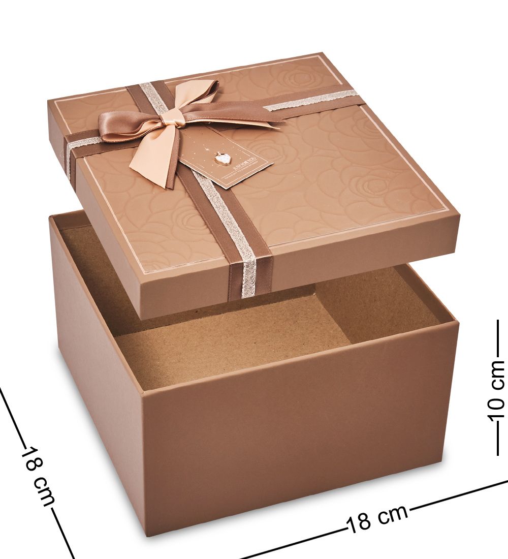 WF-192-B Набор коробок из 3 шт, коричневый