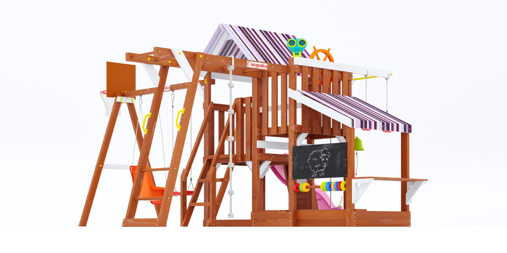 Детская площадка Савушка Тусун - 9 (розовый)