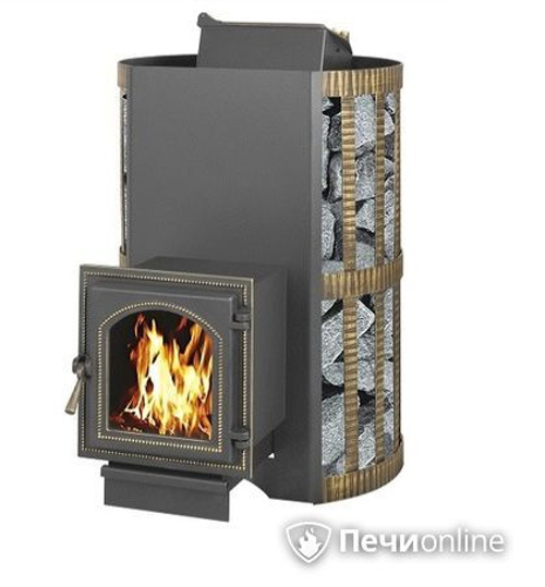Печь для бани Везувий Скиф с закрытой каменкой ДТ-3