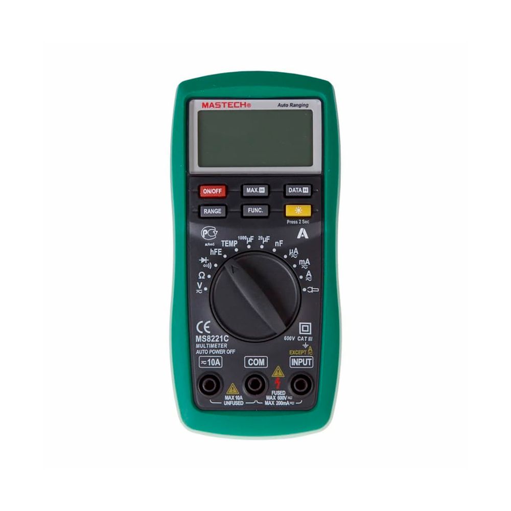 Мультиметр цифровой Mastech MS8221С, с ЖК-дисплеем