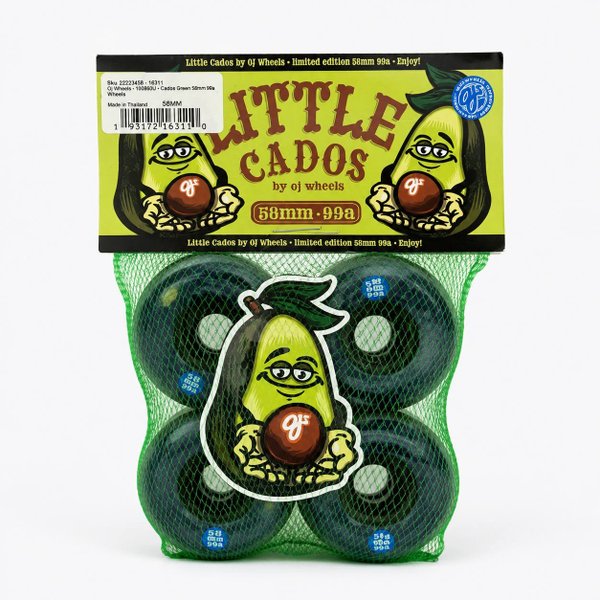 Колеса OJ Wheels Avocado Lil Doodies (green) 99a артикул: - купить в магазине Дайс