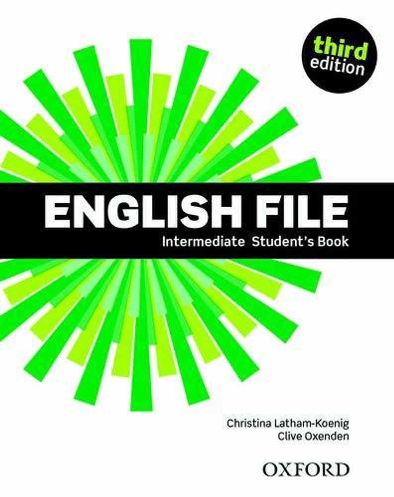 ENGLISH FILE INT 3E SB