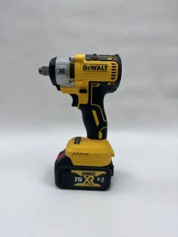 Набор Dewalt 4в1 Бесщеточный Аккумуляторный Электроинструмент, УШМ, Перфоратор, Шуруповерт, Гайковерт 21V, 6Ah